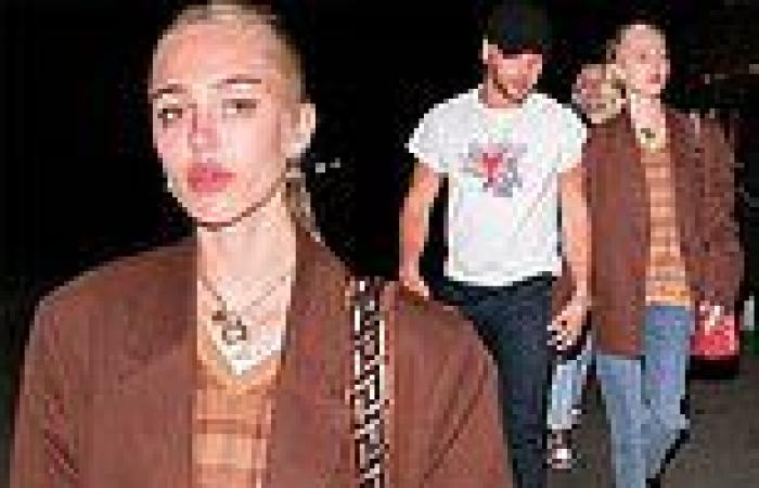 Delilah Belle Hamlin and Eyal Booker step out for a romantic sushi date night ...