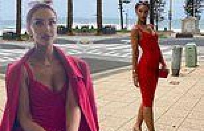 MAFS Australia: Elizabeth Sobinoff flaunts her weight loss in a red dress