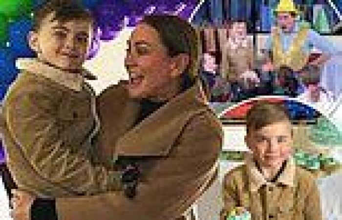 Inside fitness queen Michelle Bridges' lavish party for son Axel's sixth ...