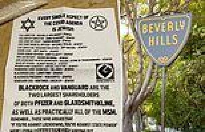 LAPD investigating anti-Jewish flyers in Beverly Hills on the first night of ...