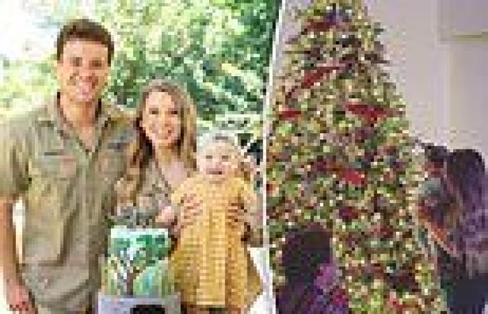 Grace Warrior marvels at first Xmas tree as Bindi Irwin admits she's 'crying ...