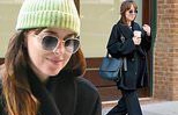 Dakota Johnson keeps warm in NYC in fall fashion as she remains in romance with ...