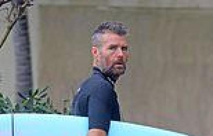 Pete Evans comes out of hiding and reveals his greying hair and beard in Bondi ...