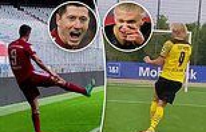 sport news Robert Lewandowski shows off his jaw-dropping finishing ability from impossible ...