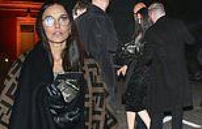 Demi Moore almost takes a tumble outside the British Fashion Awards
