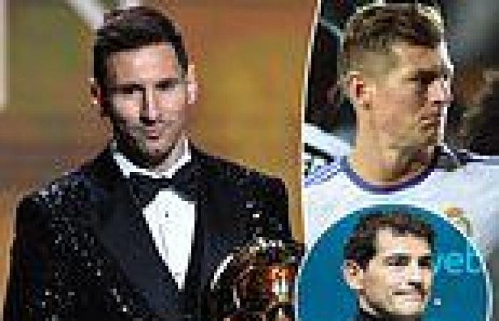 sport news Toni Kroos says Lionel Messi's Ballon d'Or is 'absolutely not deserved'
