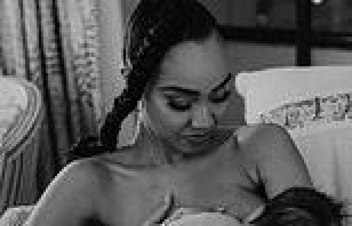 Leigh-Anne Pinnock breastfeeds her three-month-old child in candid new ...