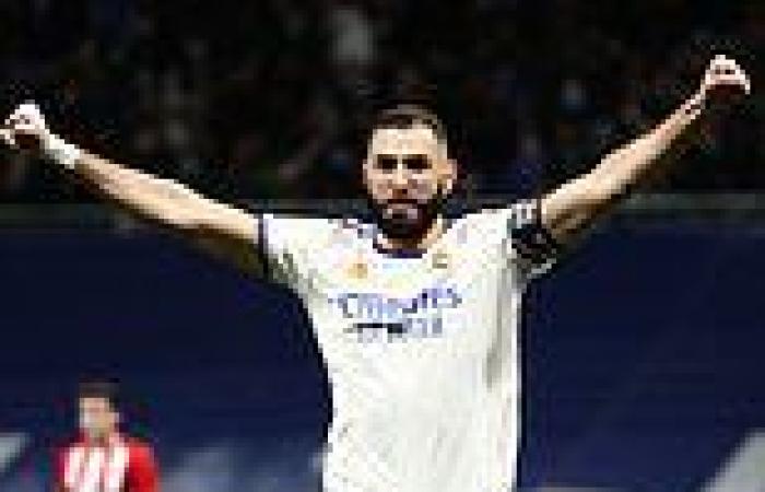 sport news Real Madrid 1-0 Athletic Bilbao: Karim Benzema scores 12th league goal of the ...