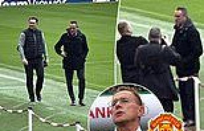 sport news Man United: Ralf Rangnick pictured as new manager gets Old Trafford tour