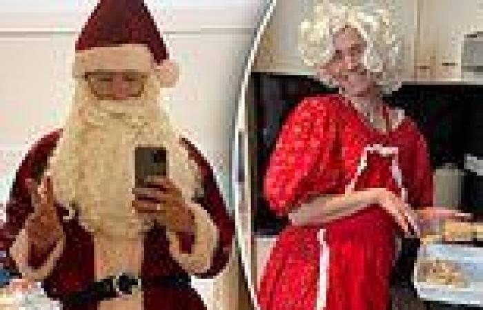 Reality TV couple dress up as Santa and Mrs Claus - but do you know who they ...
