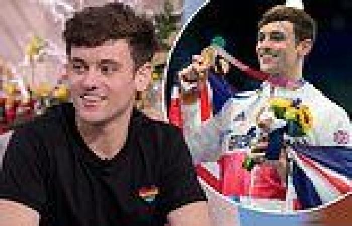 Tom Daley plans on taking a YEAR off from diving after winning gold and bronze ...
