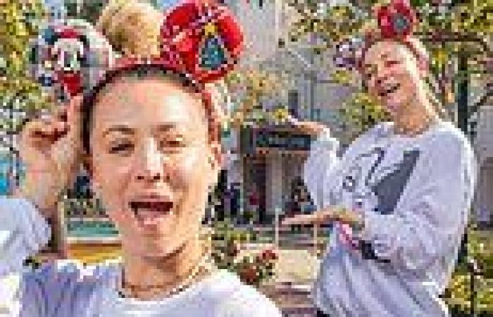 Kaley Cuoco rings in her 36th birthday at Disneyland