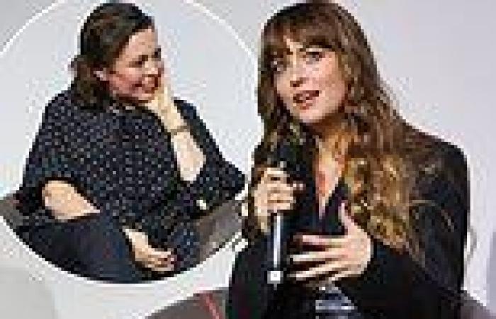 Dakota Johnson and Olivia Colman cut chic figures at The Lost Daughter special ...