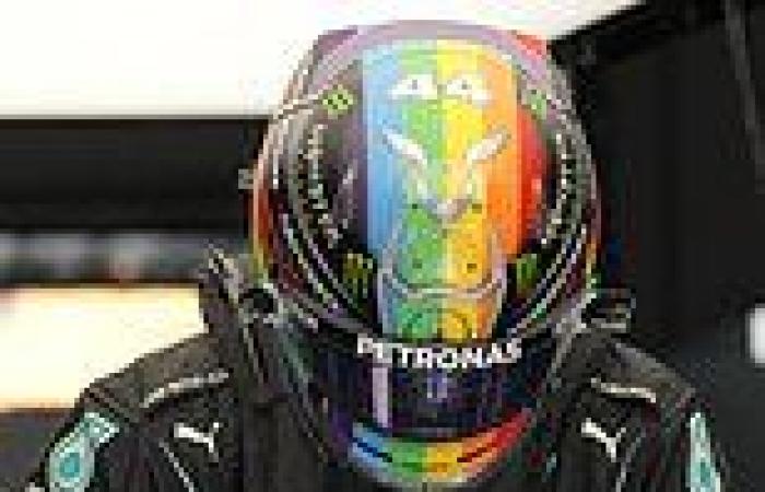 sport news Lewis Hamilton will wear his rainbow helmet in support of LGBTQ+ community in ...
