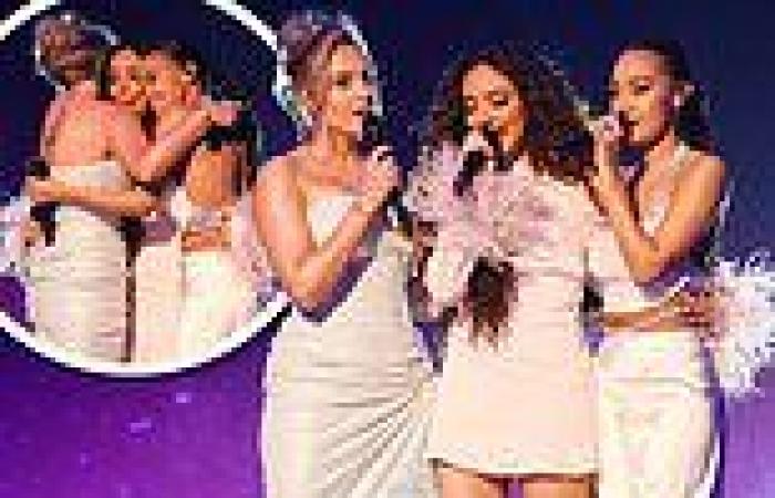 Little Mix break down during performance MOMENTS after group announced split