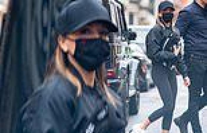 Victoria Beckham opts for a laid back look on shopping trip