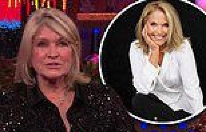 Martha Stewart shrugs off Katie Couric comments that she didn't have a sense of ...