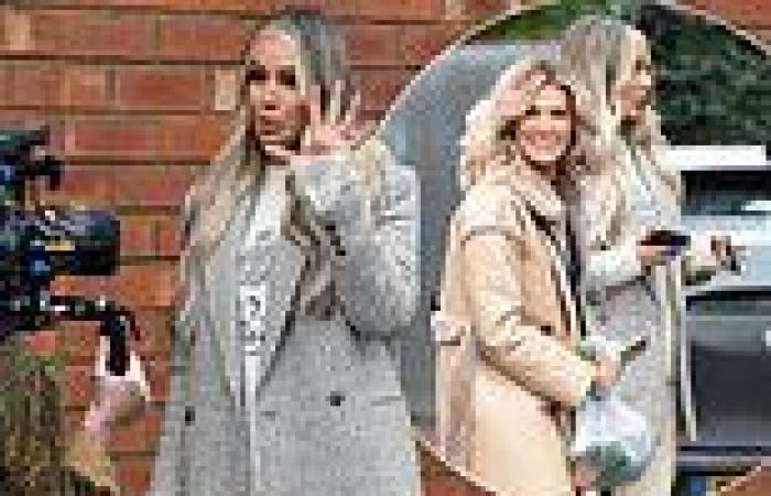 Olivia Attwood is joined by Sarah Jayne Dunn while filming new ITV documentary ...