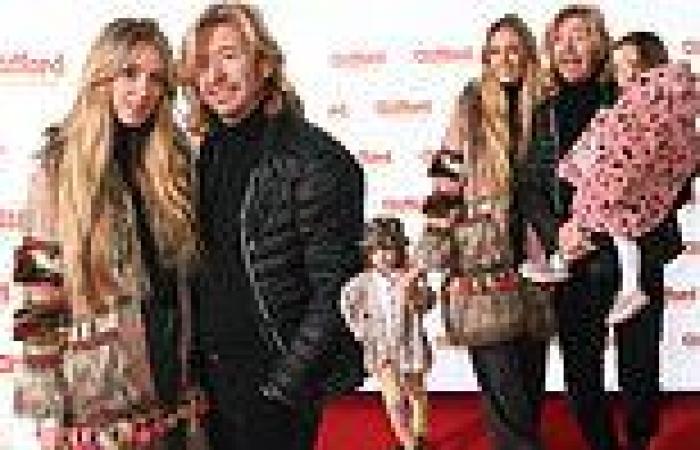 Nicky Clarke and partner Kelly Simpkin enjoy family day out as they take ...
