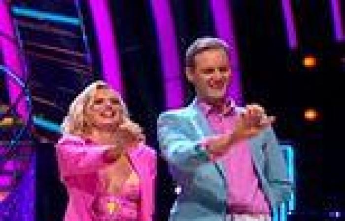 Dan Walker and his Strictly partner are spotted doing cheeky jig to 'sway ...