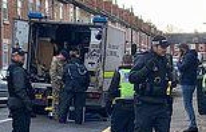 Bomb squad closes street and evacuates more than 50 homes after officers found ...