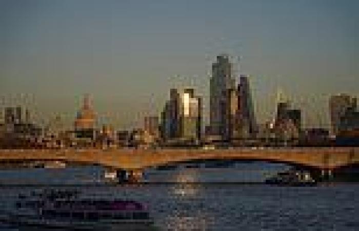 Nearly 80% of City of London workers were back at their desks last week despite ...