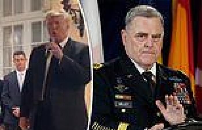 Donald Trump calls Gen. Mark Milley a 'f***ing idiot' for botched Afghanistan ...