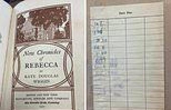 Overdue book 'New Chronicles of Rebecca' is anonymously returned to library ...