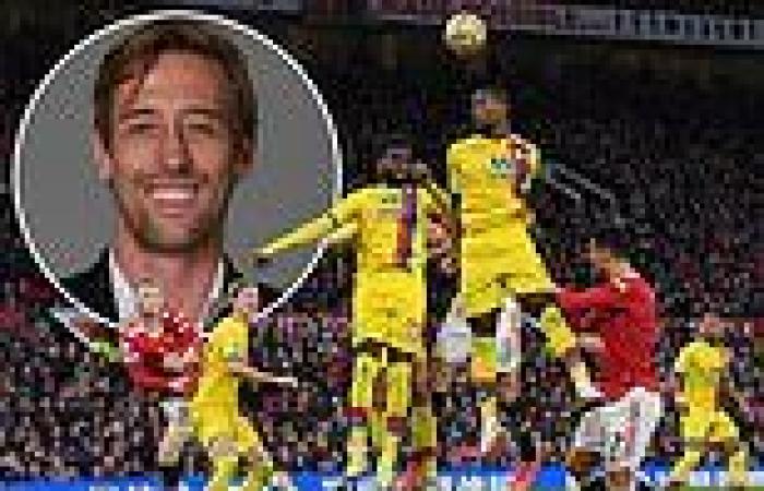 sport news PETER CROUCH: A rugby-style lineout at a corner is a ridiculous idea... isn't ...