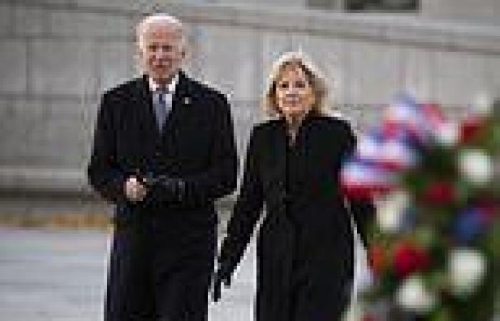 Joe and Jill Biden visit WWII memorial on the 80th anniversary of Pearl Harbor