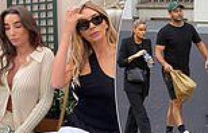 Nadia Bartel flicks her hair at lunch with friends after ex Jimmy is spotted ...