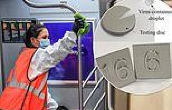 New Covid-killing steel  reduces presence of the virus by 99.75% within three ...