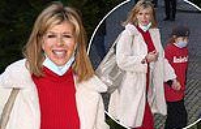 Doting mum Kate Garraway takes son Billy, 12, to the Together At Christmas ...