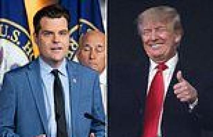 Gaetz says he is talking to Trump about making him House speaker after next ...