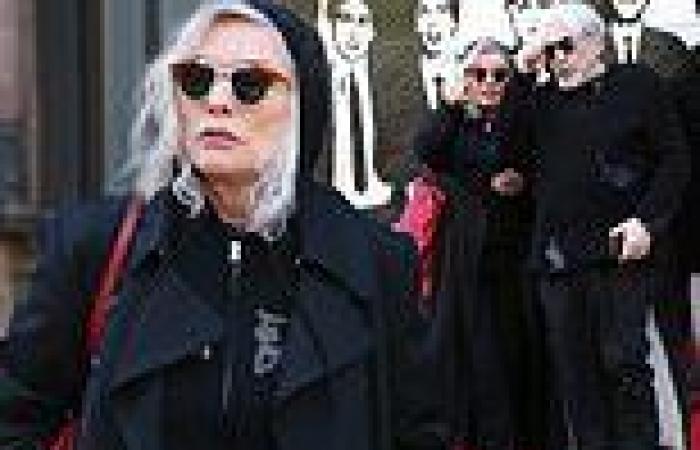 Debbie Harry, 76, proves she's still rocking as she visits NYC Blondie mural