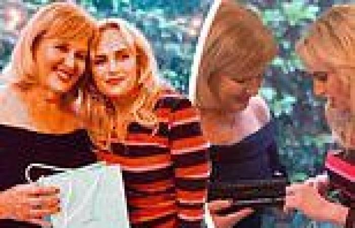 Rebel Wilson's lookalike mum Sue Bownds gifted luxe Tiffany bracelet after ...