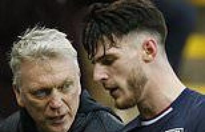 sport news David Moyes admits West Ham MUST secure top four finish to keep Declan Rice