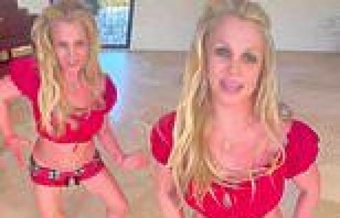Britney Spears shares a new dance video to Mirwais' Never Young Again