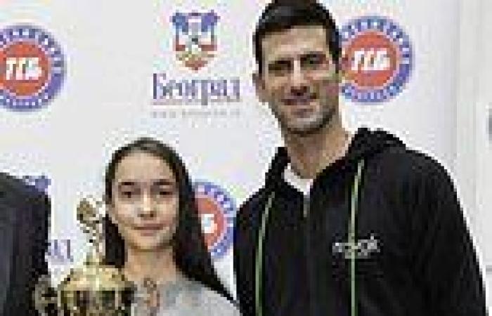Novak Djokovic: Star pictured hugging children at PR event the day after his ...