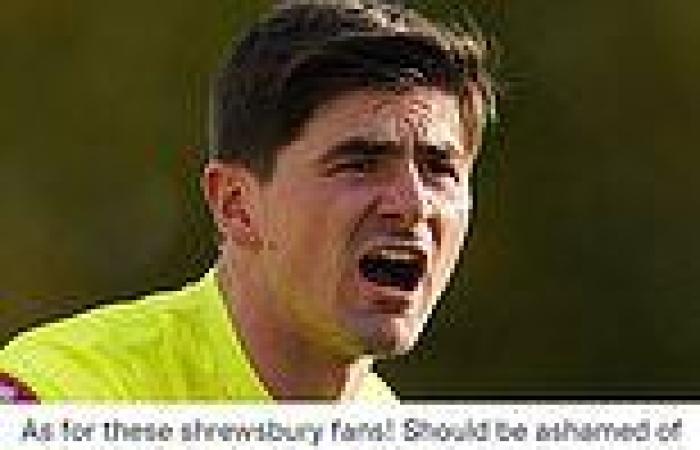 sport news Shrewsbury keeper slams his own fans after small group were allegedly filmed ...