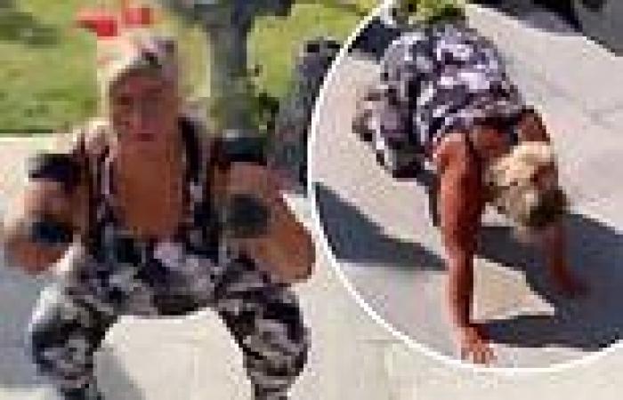Gemma Collins shares work out clips for motivation to exercise after Christmas