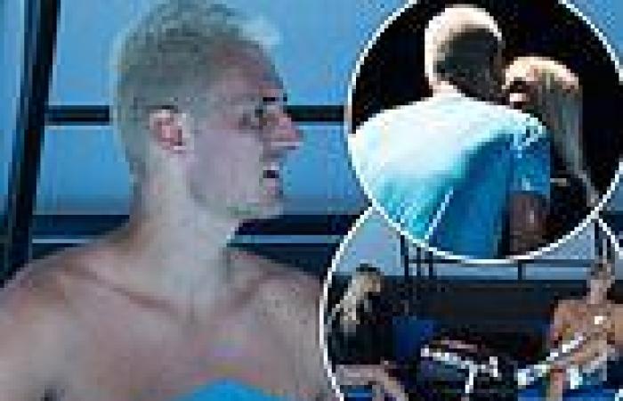 Bernard Tomic looks smitten as he packs on the PDA with new girlfriend in ...