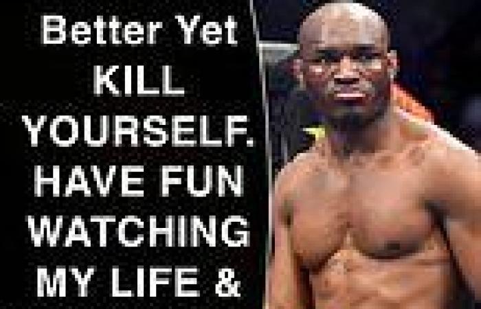 sport news UFC champion Kamaru Usman shockingly tells troll Snapchat follower to 'KILL ...