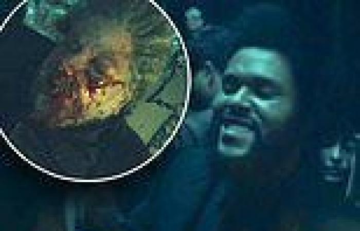 The Weeknd attacks an older version of himself in music video for his new song ...