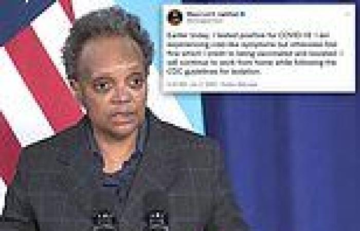 Chicago Mayor Lori Lightfoot tests positive for Covid and says she is ...