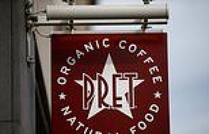 Pret a Manger sales plunge to below a third of pre-pandemic levels in the City ...