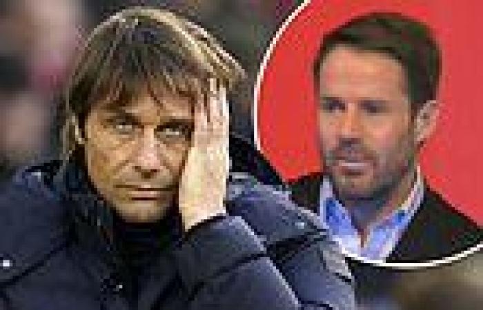 sport news Jamie Redknapp stresses ambitious Antonio Conte won't be happy if Tottenham ...
