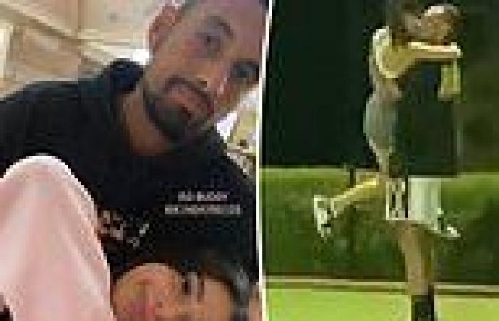 Nick Kyrgios appears to be in a love bubble with new girlfriend Costeen Hatzi