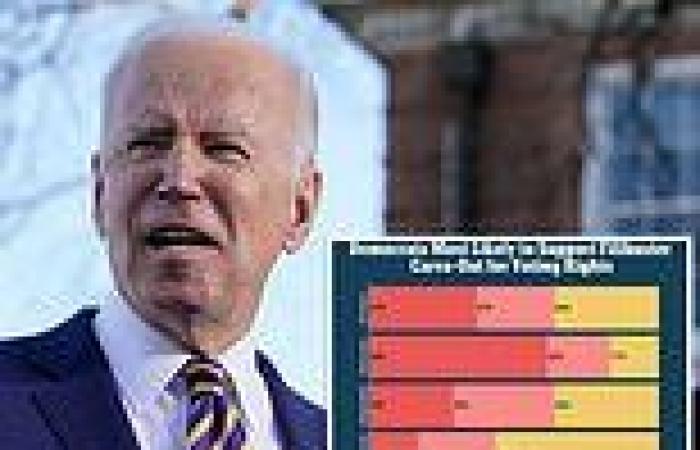 Biden's approval sits at just 44% in another weak poll
