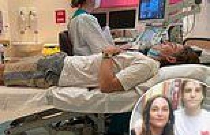 Kate Langbroek shares a picture of her son getting a check up after his ...